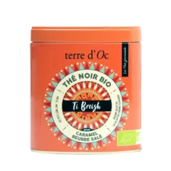 Tthé noir bio caramel au beurre salé