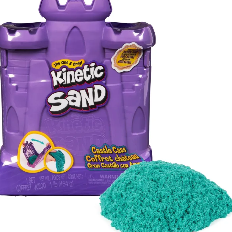 Étui kinetic sand castle