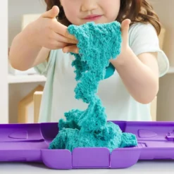 Étui kinetic sand castle