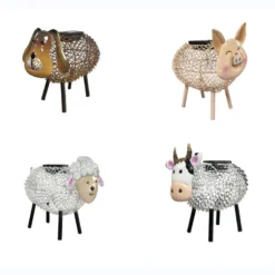 Vache solaire métal