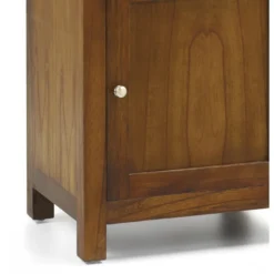 Vaisselier 3 tiroirs bronze bois marron