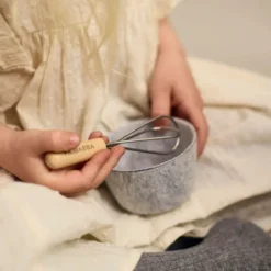 Valisette de jeu jouets en bois petit pâtissier