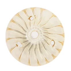 Vase champignon beige