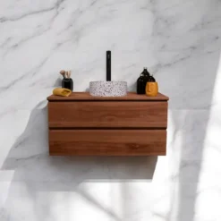 Vasque ronde terazzo crème arlequin mini