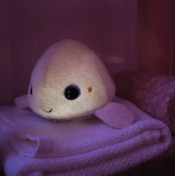 Veilleuse peluche béluga