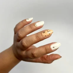 Vernis autocollant astro beige - manucure facile longue tenue Beige astral