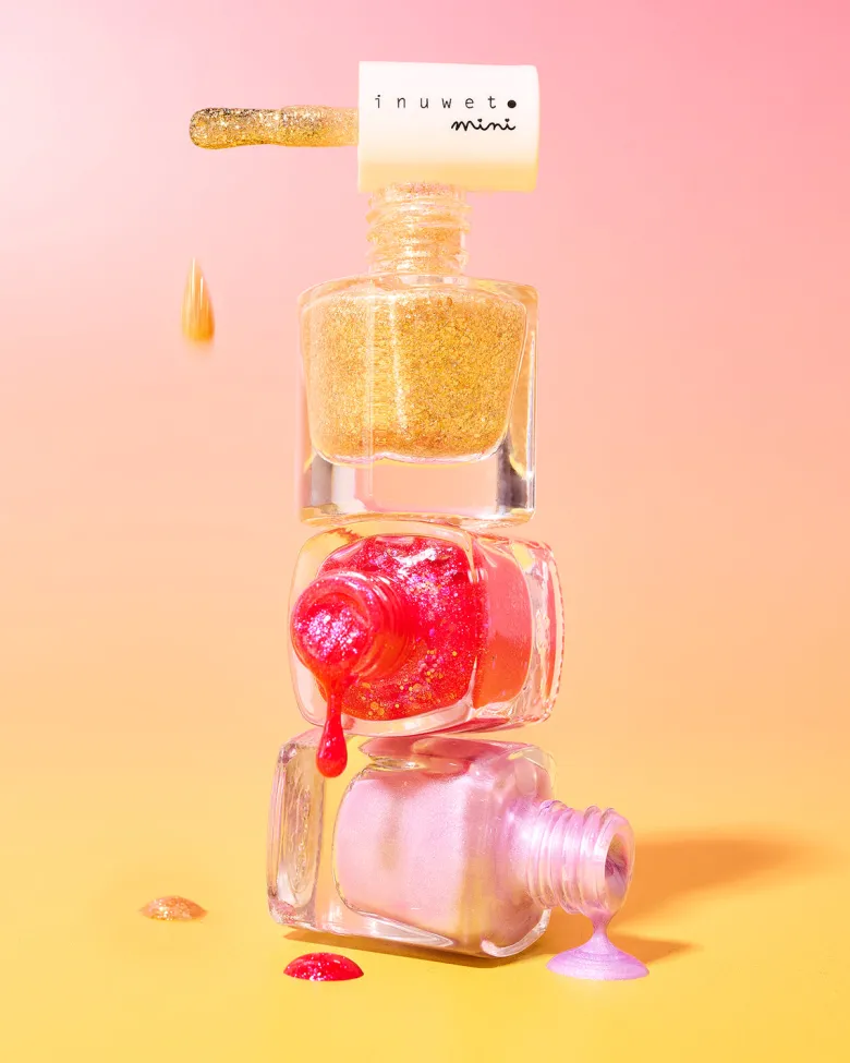 Vernis à l'eau fuchsia - fraise