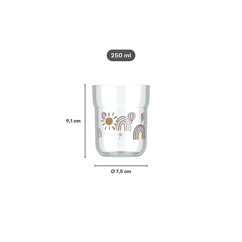 Verre enfant mio sunshine rainbow