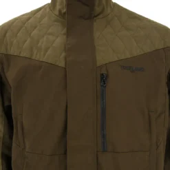 Veste confort baroudeur canevas polyester coton marron m à 3xl