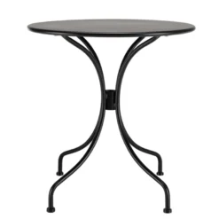 Vianney - table de jardin ronde 2 personnes 70x70cm
