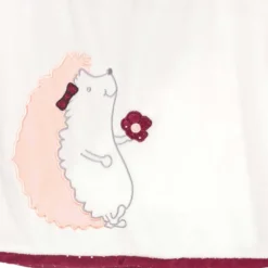 Vide poche de lit bébé blanc