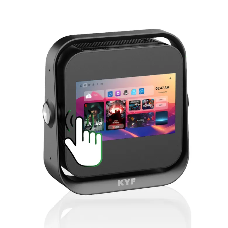Vidéoprojecteur & tablette tactile 7’’ android 9 – 4k, 6000 lumens