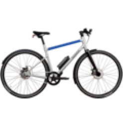 Vélo électrique parco 006 cadre haut bleu