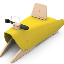Voiture à bascule - jaune