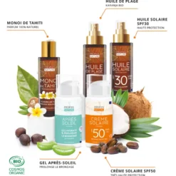Véritable monoï de tahiti - soin solaire