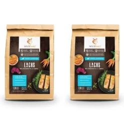 Wildfang® croquettes junior au saumon pour chiots - sans céréales - 2 x 6 kg