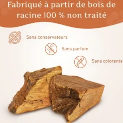 Wildfang - mâcher des racines de bruyère arborescente - 1 x xxl