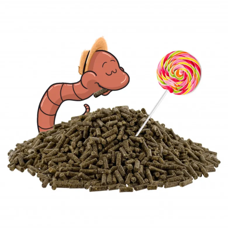Wormfood 1kg, aliment protéiné pour vers